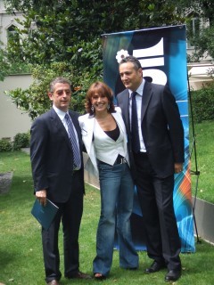 Mauro Crippa, Barbara D'Urso, Claudio Brachino