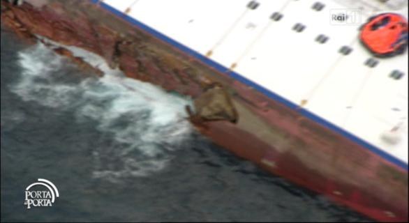 Porta a Porta, la puntata sul naufragio della Costa Concordia