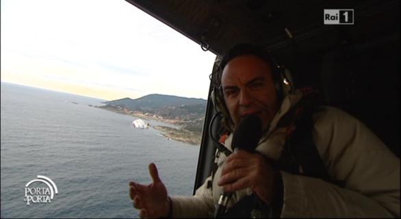 Porta a Porta, la puntata sul naufragio della Costa Concordia