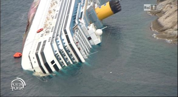 Porta a Porta, la puntata sul naufragio della Costa Concordia