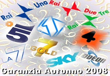 Analisi Auditel – Garanzia Autunno 2008: Ecco tutti i dati