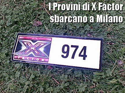 I provini di X Factor 3 sbarcano a Milano