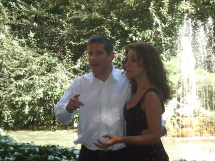 Riccardo Rossi e Lucia Ocone