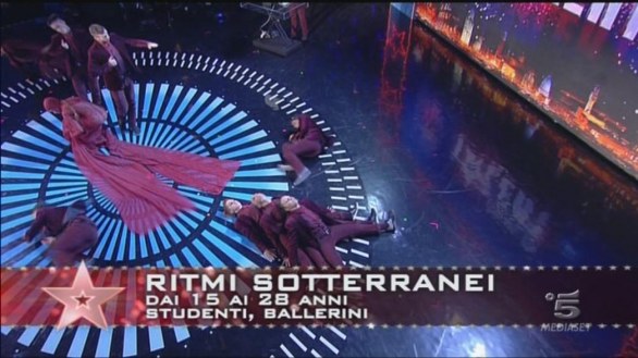 Ritmi Sotterranei, ballerini hip hop a Italia s Got Talent 2013