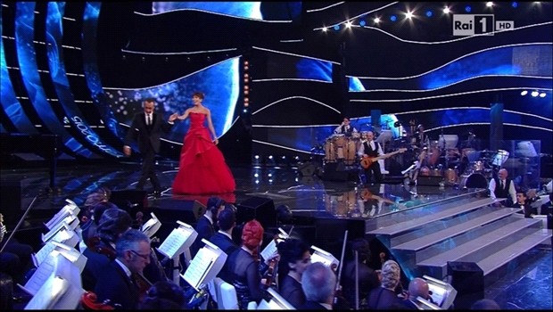 Rocío Muñoz Morales a Sanremo 2015, la finale