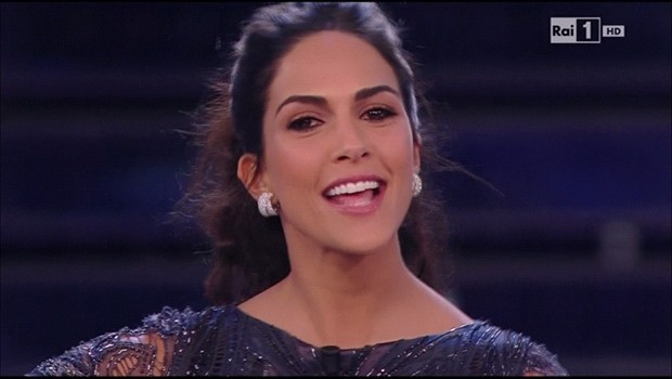 Rocío Muñoz Morales a Sanremo 2015 - terza serata