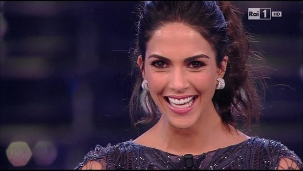 Rocío Muñoz Morales a Sanremo 2015 - terza serata