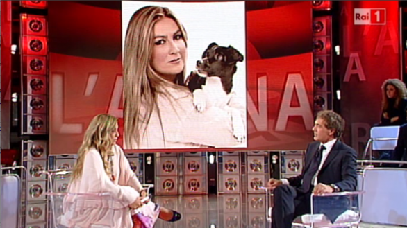 Romina Power all'Arena di Giletti