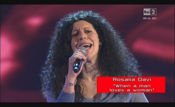 Rosalia Davì, The Voice