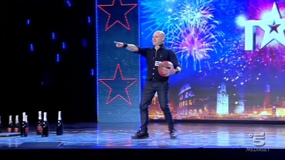 Rudi Macaggi, giocoliere ad Italia s got talent