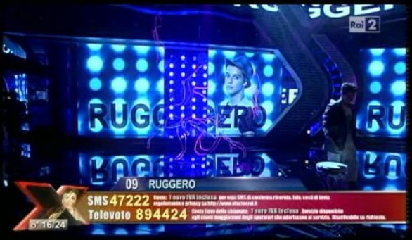 Ruggero Pasquarelli a X Factor 4 - Per te