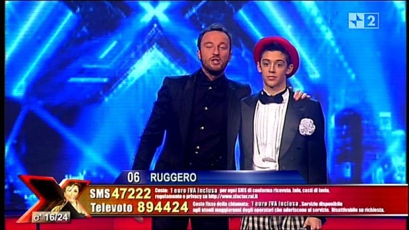 Ruggero Pasquarelli - Dove sta Zazà a X Factor 4 del 6 novembre 2010