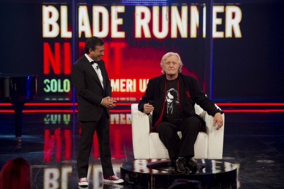 Rutger Hauer al Chiambretti Night