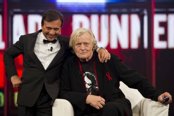 Rutger Hauer al Chiambretti Night