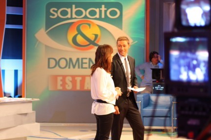 Gallery Fotografica Esclusiva Tvblog negli studi Sabato & Domenica Estate di Raiuno:  