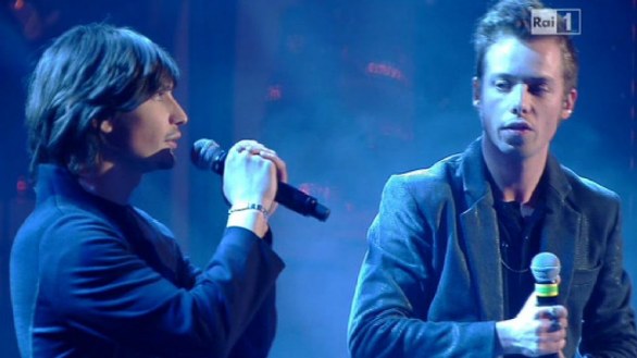 Sanremo 2012 - Pierdavide Carone-Lucio Dalla con Mads Langer Anema e Core-With all my heart and soul