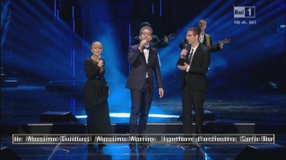 Sanremo 2013, Beppe Fiorello canta Modugno