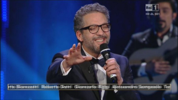 Sanremo 2013, Beppe Fiorello canta Modugno