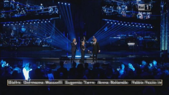 Sanremo 2013, Beppe Fiorello canta Modugno