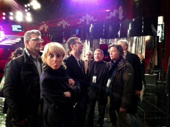 Sanremo 2013, foto backstage