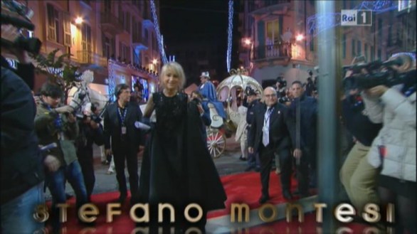 Sanremo 2013, Luciana Littizzetto, foto prima serata - 12 febbraio 2013