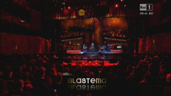 Sanremo 2013, seconda serata - Blastema, Dietro l intima ragione