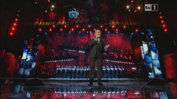 Sanremo 2013, Toto Cutugno e Armata Rossa - Prima serata