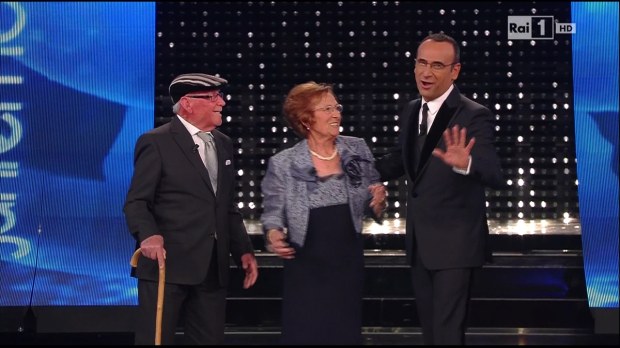 Sanremo 2015, Coniugi Manenti a Sanremo