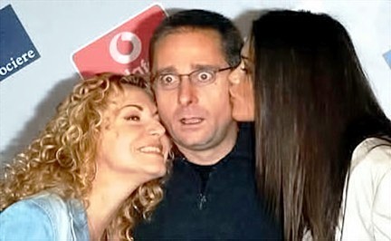 Antonella Clerici, Paolo Bonolis, Federica Felini:  protagonisti di Sanremo 2005