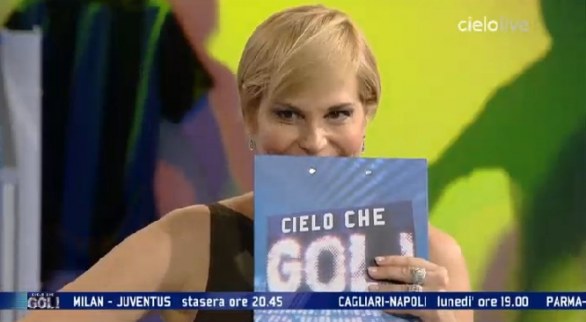 Sara Tommasi a Cielo Che Gol