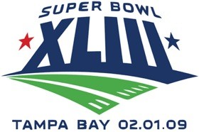 super bowl logo XLIII