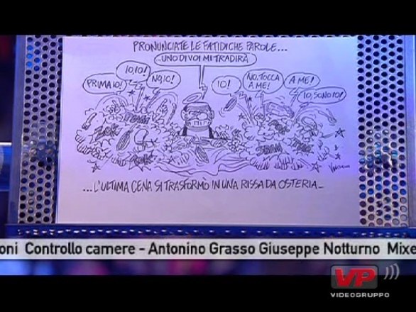 Servizio Pubblico - Le Vignette di Vauro - 10 Novembre 2011