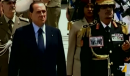 Silvio Berlusconi con l\'amico Gheddafi