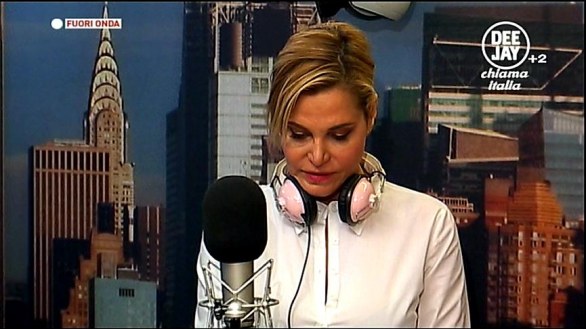 Simona Ventura a Radio Deejay