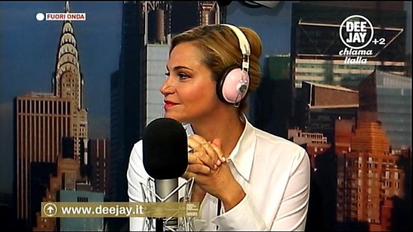 Simona Ventura a Radio Deejay