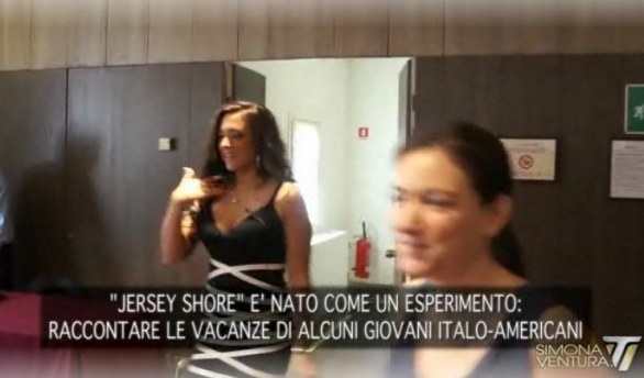 Simona Ventura intervista i ragazzi di Jersey Shore