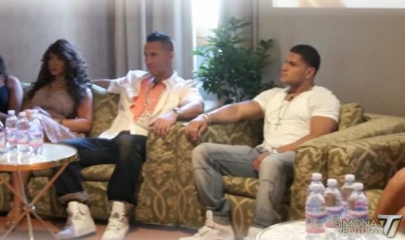 Simona Ventura intervista i ragazzi di Jersey Shore