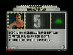 simona ventura chiambretti night