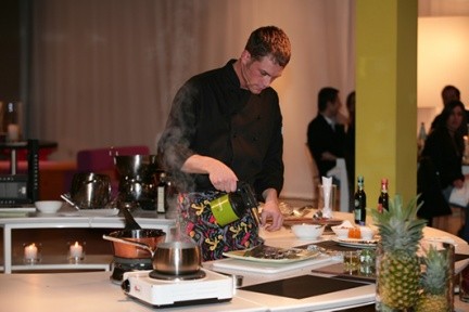 Foto di Simone Rugiati il cuoco della prova del cuoco e gambero rosso
