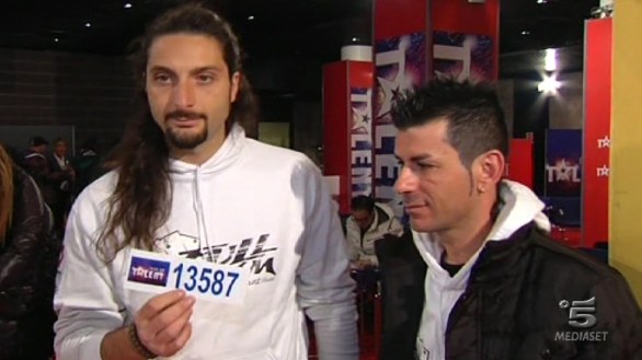 Simone Vanni e Tony Coviello, motociclisti ad Italia s got talent 2013