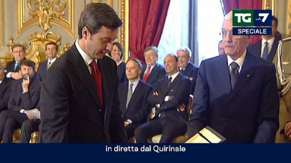 Spari a Palazzo Chigi, le dirette tv