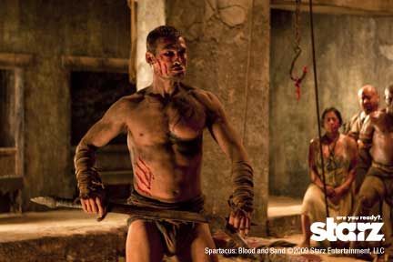 Spartacus: blood and sand, immagini promozionali