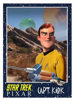 Star Trek, i personaggi a cartoon