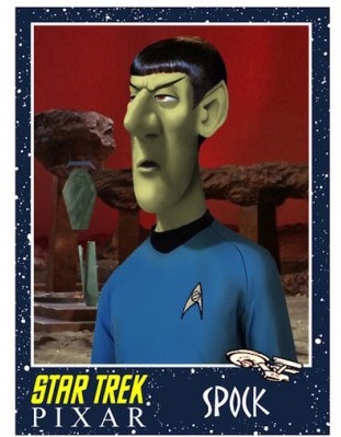 Star Trek, i personaggi a cartoon