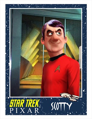 Star Trek, i personaggi a cartoon