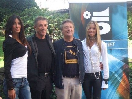 Federica Nargi, Ezio Greggio, Enzo Iacchetti, Costanza Caracciolo