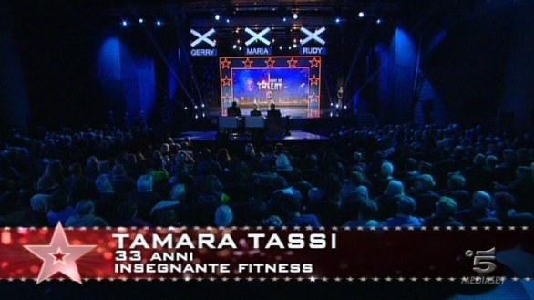 Tamara Tassi, pole dancer ad Italia s got talent 2013