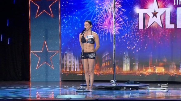 Tamara Tassi, pole dancer ad Italia s got talent 2013