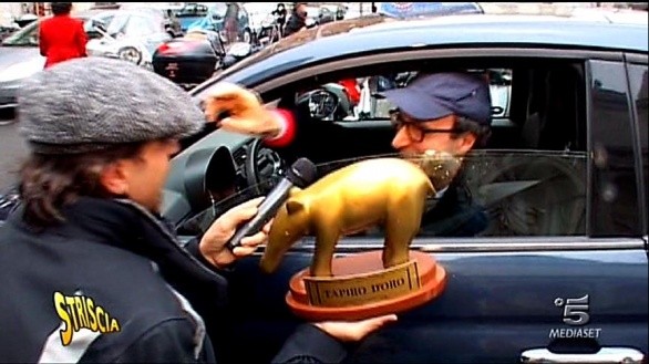 Tapiro d\'oro a Roberto Benigni