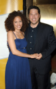 Tawny Cypress con Greg Grunberg